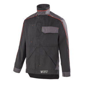 BLOUSON KONEKT 1 - NOIR / GRIS CHARCOAL