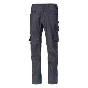 Pantalon ultra-résistant avec poches genouillères Bleu marine