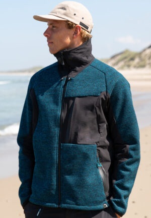 Veste Coupe-vent, hydrofuge et permettant au corps de respirer