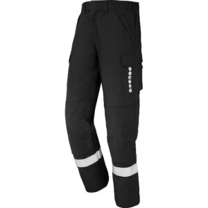 PANTALON POCHES GENOUX OPOLA - NOIR