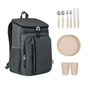 Sac isotherme ou sac à dos de pique-nique en 2 tons de RPET 600D