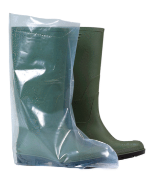 Sur-bottes polyéthylène transparents (50 pièces)